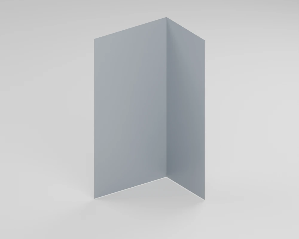 TerraCrest Wall Angle Plain L-Angle Wall Trim profile