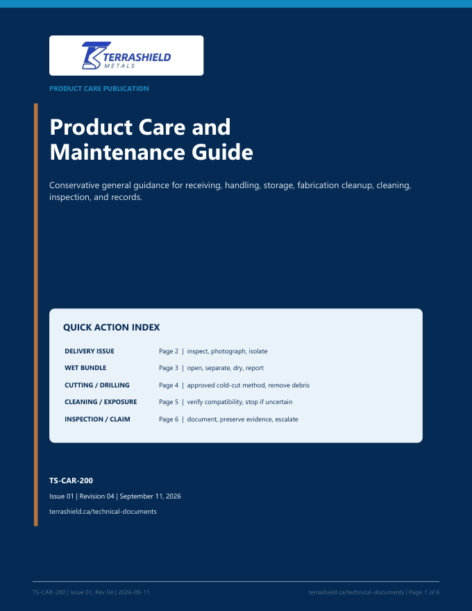 Cover of Product Care and Maintenance Guide