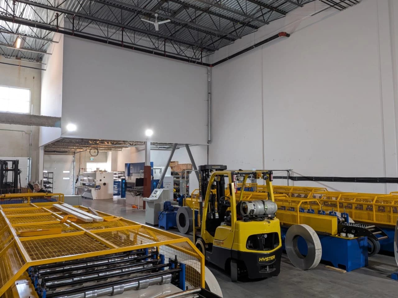 Terrashield Richmond metal panel production floor
