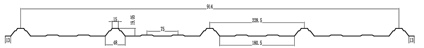 TerraCrest 100 technical drawing