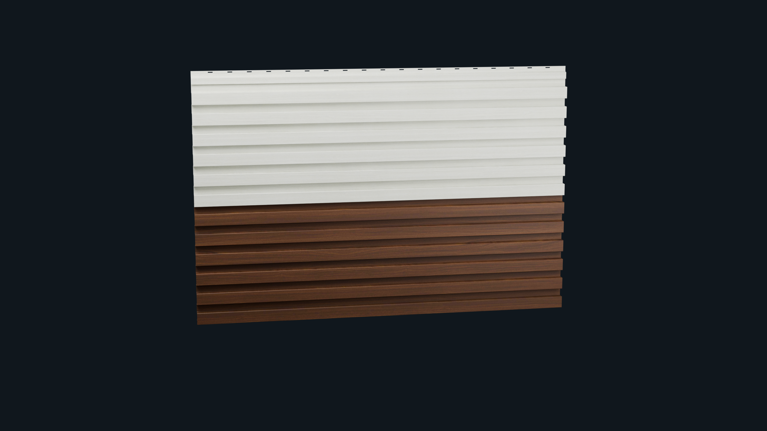 TerraClad 600: formed profile and connected surface