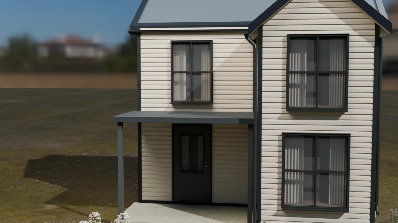 TerraLap 200: Residential porch and facade