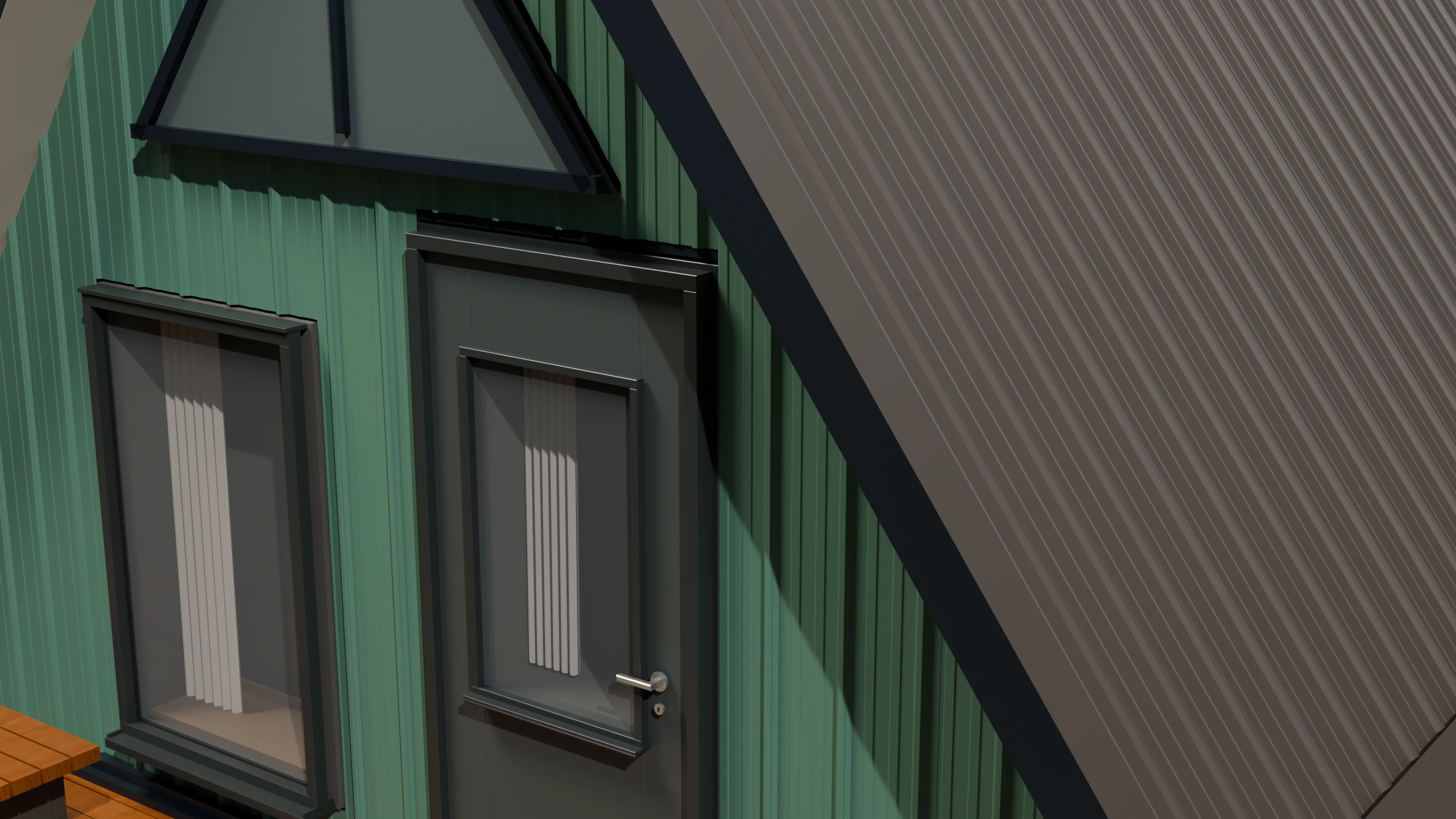 TerraCrest 100: The complete roof and wall.