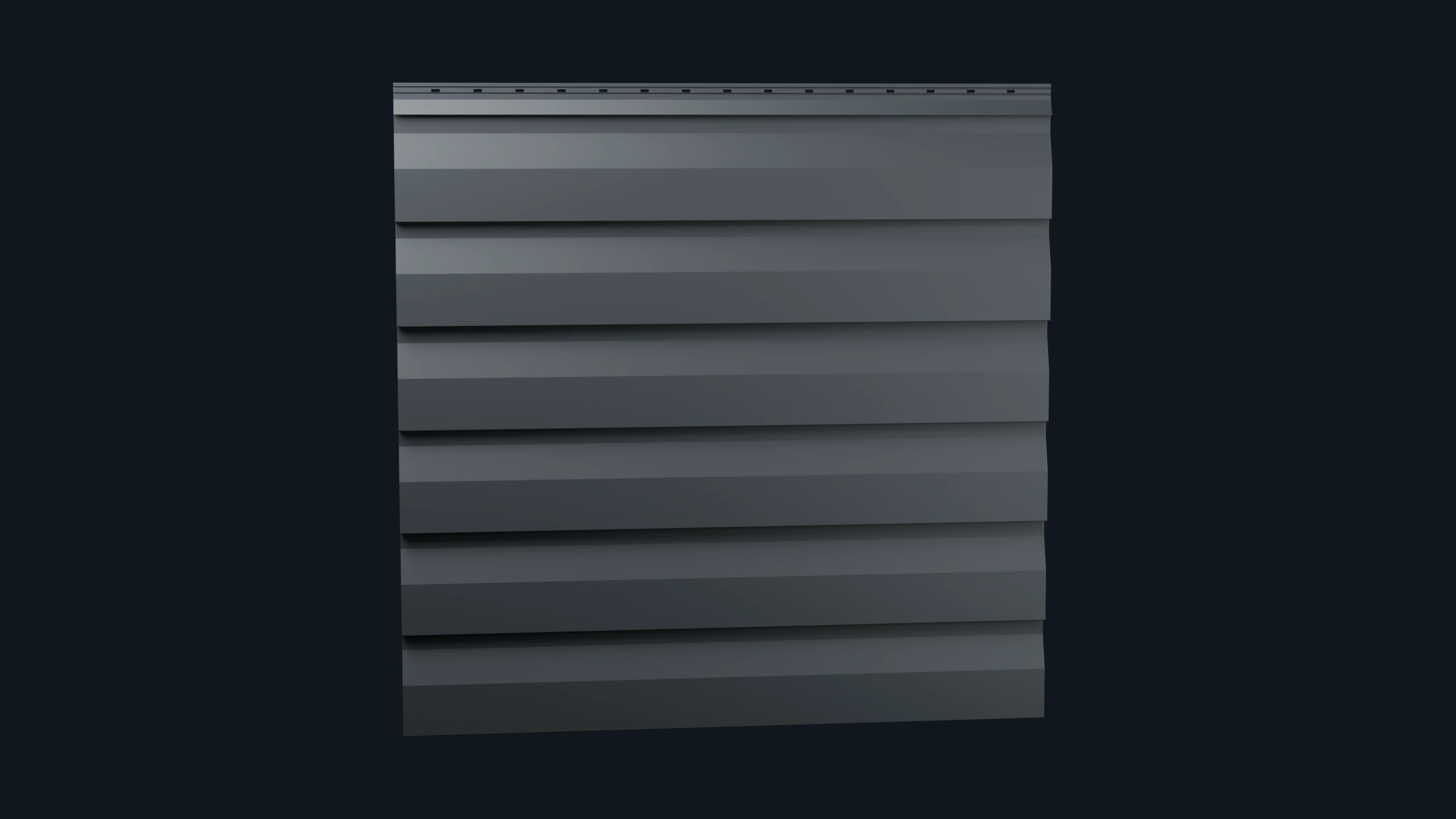 Foundry Grey on the same connected panel section